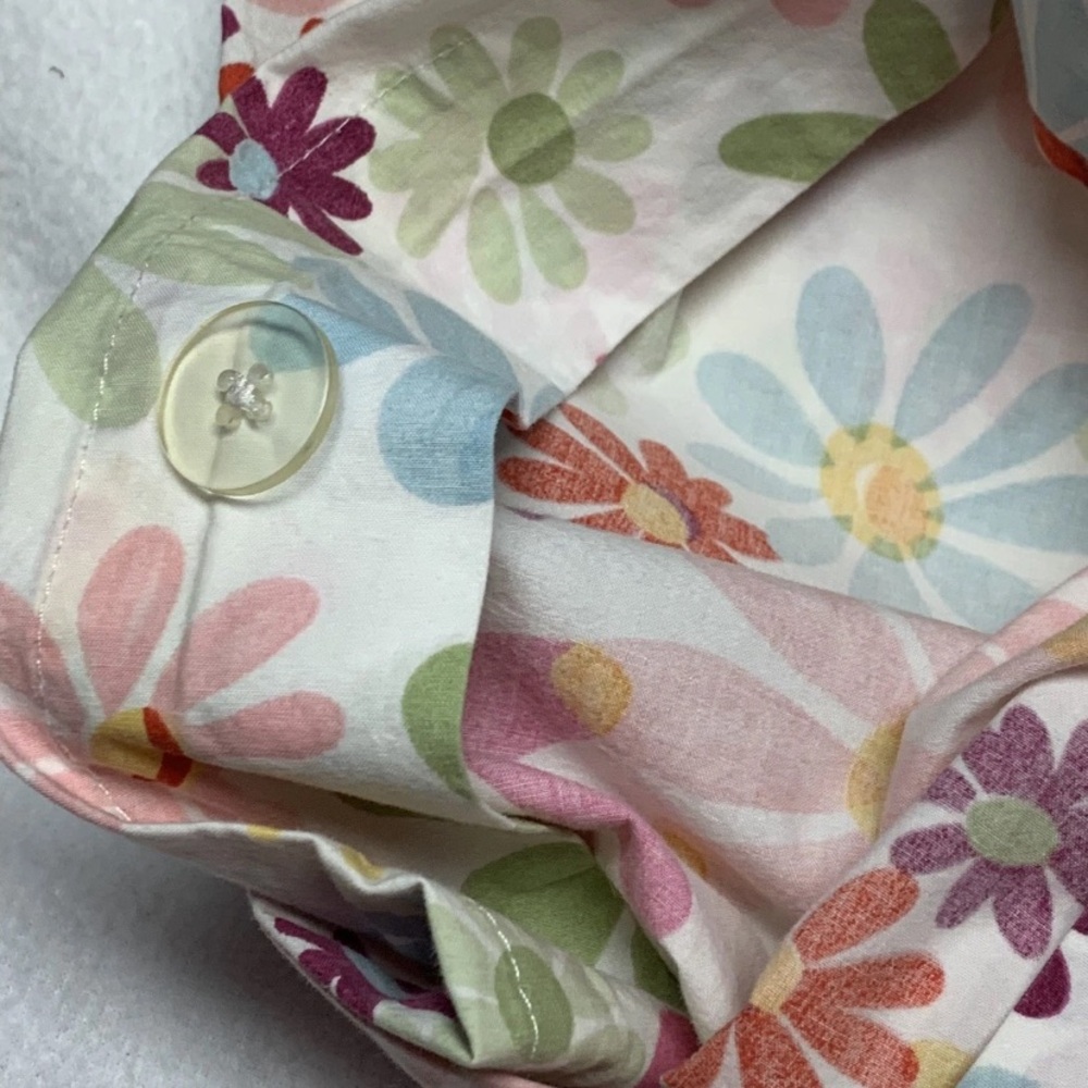 Pottery Barn multi colored Daisy 4 piece Twin sheet set and Duvet cover - Picture 5 of 5